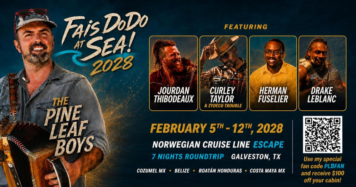 Fais Do Do at Sea 2028 featuring the Pine Leaf Boys
